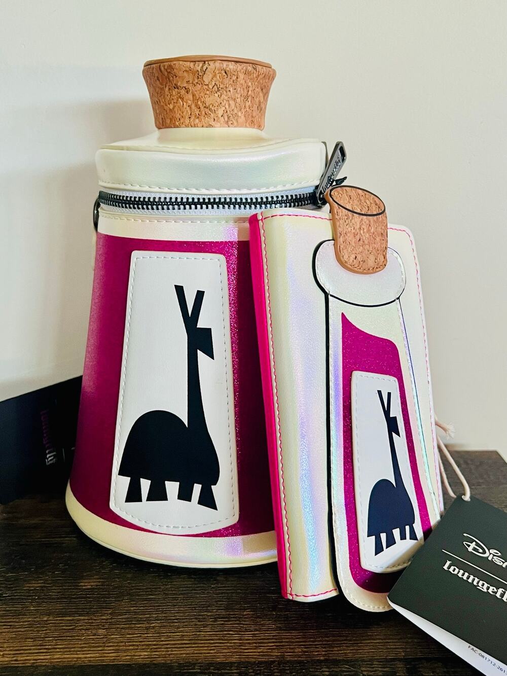 The Emperor's New Groove Llama Poison Bottle Kuzco Crossbody Bag Potion - Picture 1 of 7